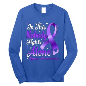 In This Family Nobody Fight Alone Lupus Awareness Great Gift Long Sleeve Shirt