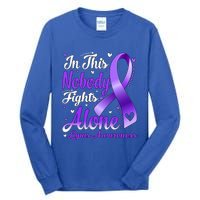 In This Family Nobody Fight Alone Lupus Awareness Great Gift Tall Long Sleeve T-Shirt