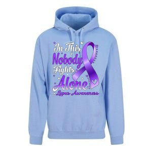 In This Family Nobody Fight Alone Lupus Awareness Great Gift Unisex Surf Hoodie