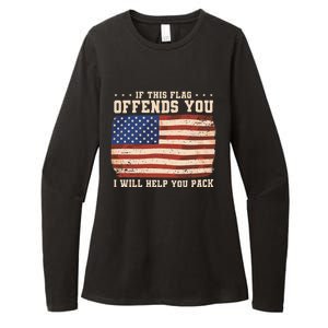 If This Flag Offends You I Will Help You Pack Womens CVC Long Sleeve Shirt