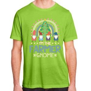 IM The Farmer Gnome Family Matching Christmas Gift Adult ChromaSoft Performance T-Shirt