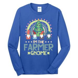 IM The Farmer Gnome Family Matching Christmas Gift Tall Long Sleeve T-Shirt