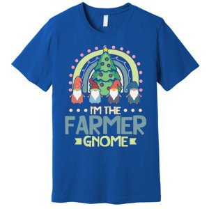 IM The Farmer Gnome Family Matching Christmas Gift Premium T-Shirt