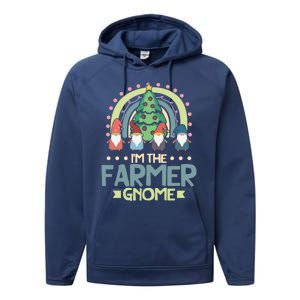 IM The Farmer Gnome Family Matching Christmas Gift Performance Fleece Hoodie