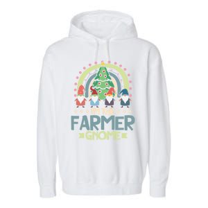 IM The Farmer Gnome Family Matching Christmas Gift Garment-Dyed Fleece Hoodie