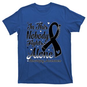 In This Family Nobody Fight Alone Narcolepsy Awareness Cool Gift T-Shirt