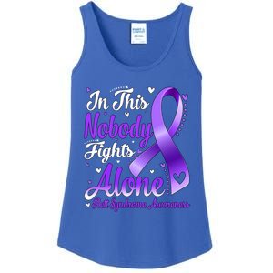 In This Family Nobody Fight Alone Rett Syndrome Awareness Cool Gift Ladies Essential Tank