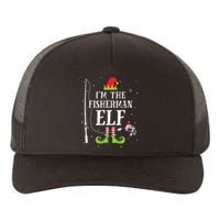 Im The Fisherman Elf Matching Funny Fishing Christmas Xmas Yupoong Adult 5-Panel Trucker Hat