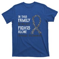 In This Family Nobody Fights Alone Aphasia Gift T-Shirt