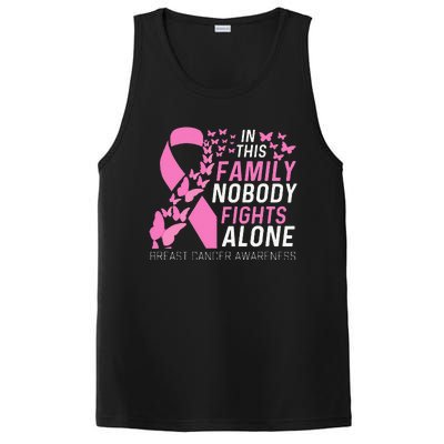 In This Family No Fighting Alone Breast Cancer Awareness Gift PosiCharge Competitor Tank