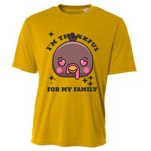 Im Thankful For My Sister Family Smile Face Great Gift Cooling Performance Crew T-Shirt