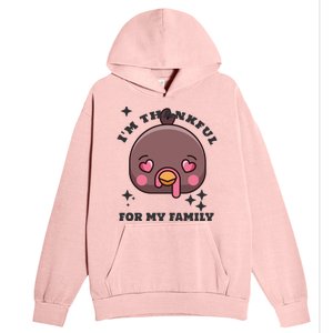 Im Thankful For My Sister Family Smile Face Great Gift Urban Pullover Hoodie