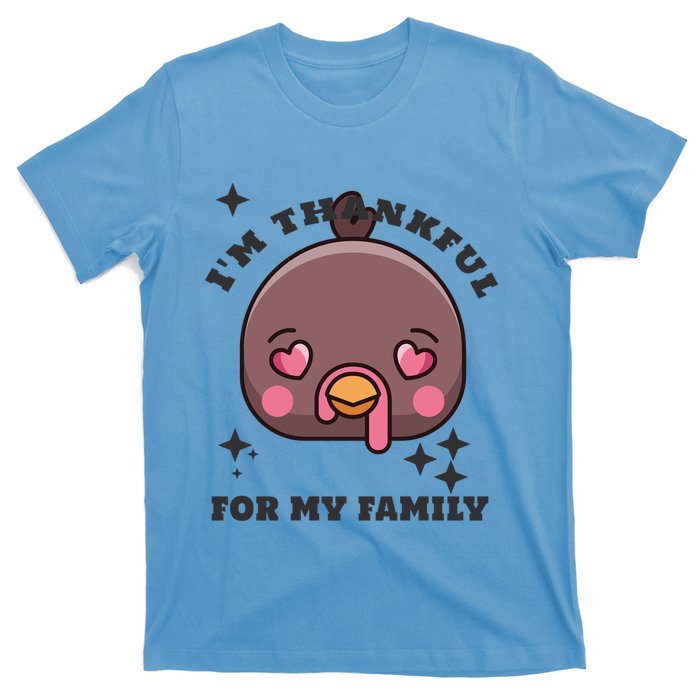 Im Thankful For My Sister Family Smile Face Great Gift T-Shirt