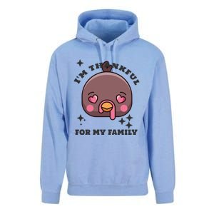 Im Thankful For My Sister Family Smile Face Great Gift Unisex Surf Hoodie