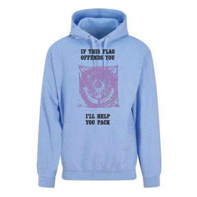 If This Flag Offends You I’ll Help You Pack Unisex Surf Hoodie