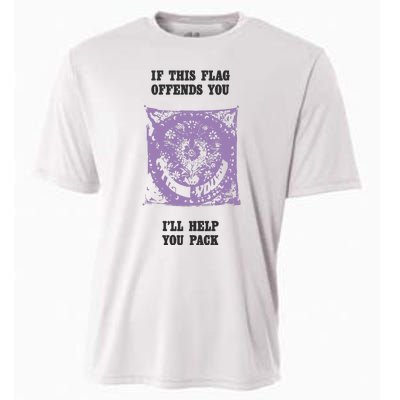 If This Flag Offends You I’ll Help You Pack Cooling Performance Crew T-Shirt