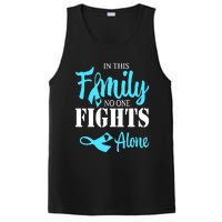 In This Family No One Fights Alone Diabetes Awareness PosiCharge Competitor Tank