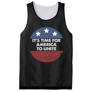 ItS Time For America To Unite Mesh Reversible Basketball Jersey Tank