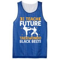 I Teach Future Taekwondo Black Belts Martial Arts Tkd Gift Mesh Reversible Basketball Jersey Tank