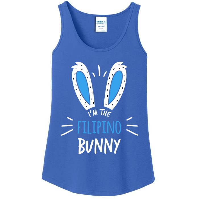 I'm The Filipino Bunny Ears Philippines Easter Sunday Gift Ladies Essential Tank