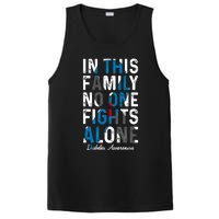 In This Family No One Fight Alone Diabetes Awareness PosiCharge Competitor Tank