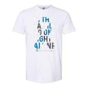 In This Family No One Fight Alone Diabetes Awareness Softstyle CVC T-Shirt