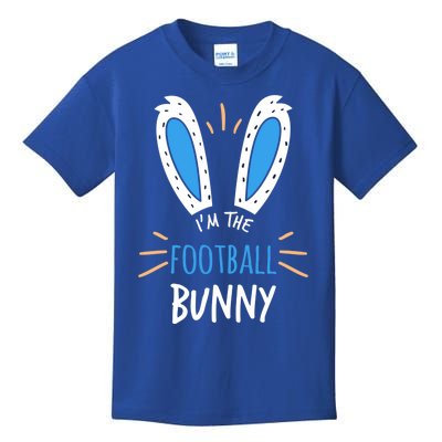 I'm The Football Bunny Ears Sports Easter Sunday Gift Kids T-Shirt