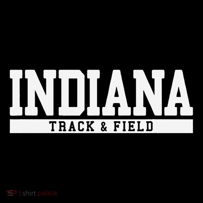 Indiana Track & Field Flat Bill Trucker Hat