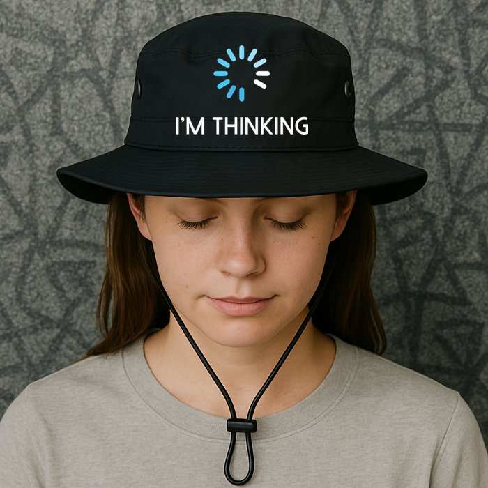 Im Thinking For Geeks Nerds Funny Programmers Tee Bucket Hat