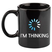 Im Thinking For Geeks Nerds Funny Programmers Tee 11oz C Handle Ceramic Mug