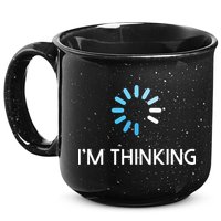 Im Thinking For Geeks Nerds Funny Programmers Tee 15oz Campfire Ceramic Mug