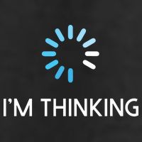 Im Thinking For Geeks Nerds Funny Programmers Tee Beanie