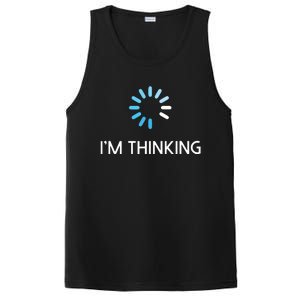 Im Thinking For Geeks Nerds Funny Programmers Tee PosiCharge Competitor Tank