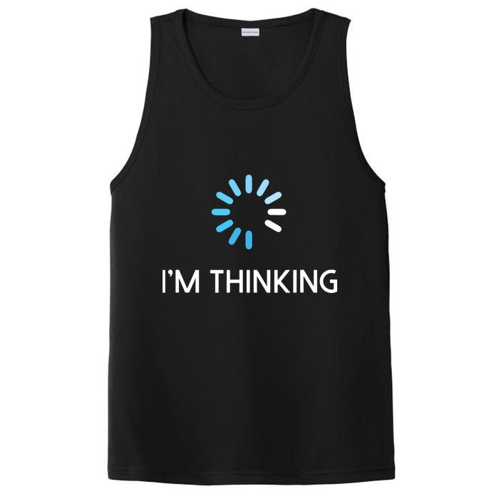 Im Thinking For Geeks Nerds Funny Programmers Tee PosiCharge Competitor Tank
