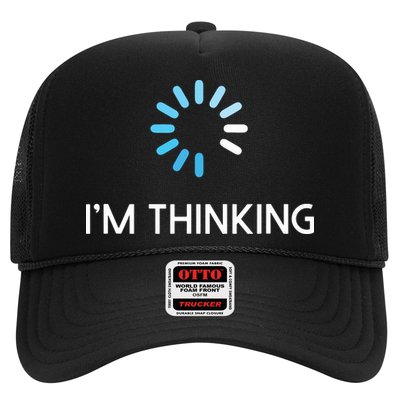 Im Thinking For Geeks Nerds Funny Programmers Tee Trucker Hat