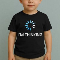 Im Thinking For Geeks Nerds Funny Programmers Tee Toddler T-Shirt