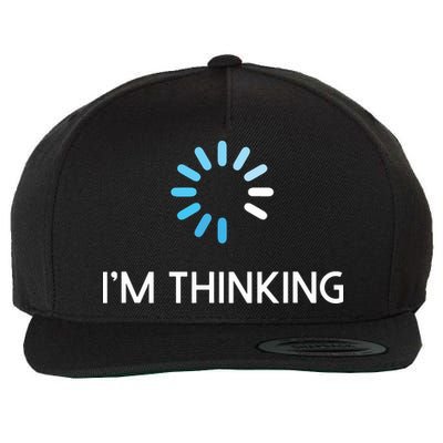 Im Thinking For Geeks Nerds Funny Programmers Tee Wool Snapback Cap