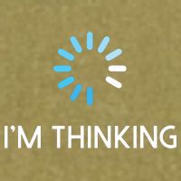 Im Thinking For Geeks Nerds Funny Programmers Tee Garment-Dyed Women's Muscle Tee