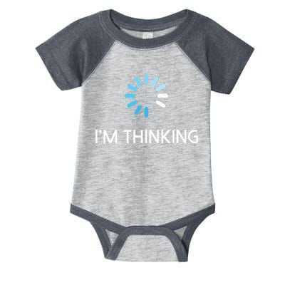 Im Thinking For Geeks Nerds Funny Programmers Tee Infant Baby Jersey Bodysuit