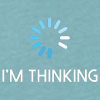 Im Thinking For Geeks Nerds Funny Programmers Tee Sueded Cloud Jersey T-Shirt