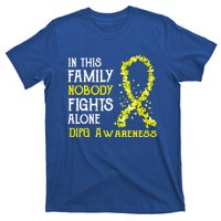 In This Family Nobody Fights Alone Dipg Gift T-Shirt