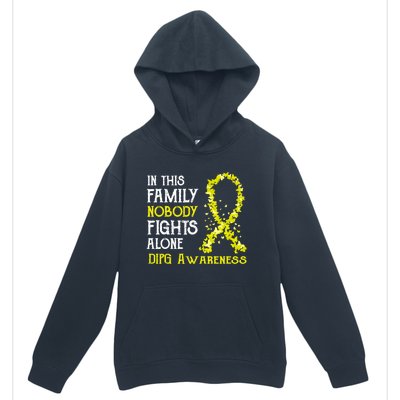 In This Family Nobody Fights Alone Dipg Gift Urban Pullover Hoodie