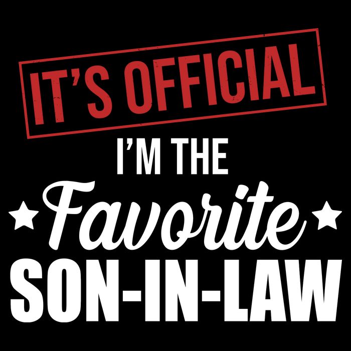 Im The Favorite Son In Law Funny Gift 16 in Basic Backpack