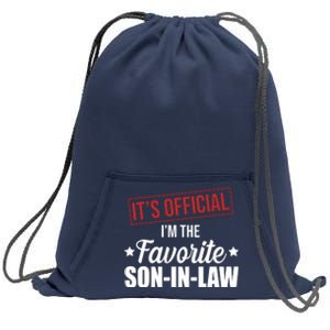 Im The Favorite Son In Law Funny Gift Sweatshirt Cinch Pack Bag