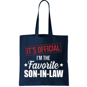 Im The Favorite Son In Law Funny Gift Tote Bag