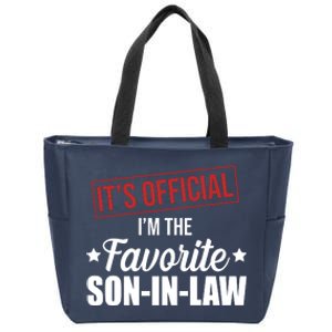 Im The Favorite Son In Law Funny Gift Zip Tote Bag