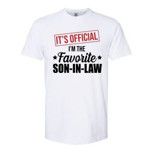 Im The Favorite Son In Law Funny Gift Softstyle® CVC T-Shirt