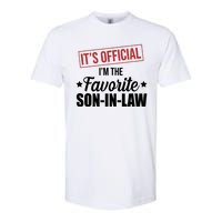 Im The Favorite Son In Law Funny Gift Softstyle CVC T-Shirt