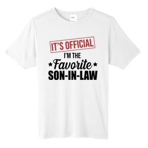 Im The Favorite Son In Law Funny Gift Tall Fusion ChromaSoft Performance T-Shirt