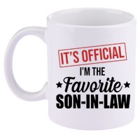 Im The Favorite Son In Law Funny Gift 11oz C Handle Ceramic Mug